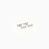 Bar Cufflinks In Silver