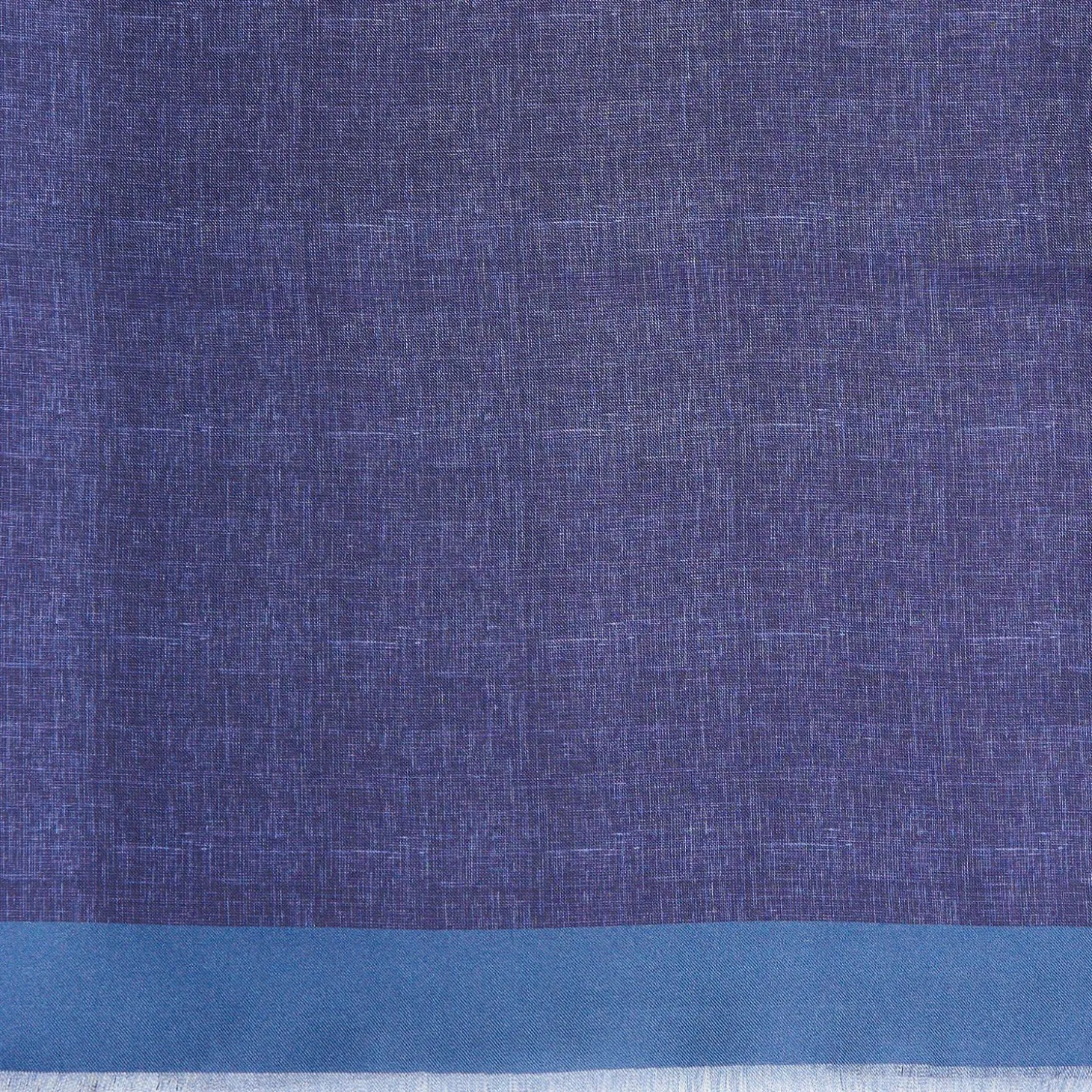 Beige And Blue Double Silk Scarf