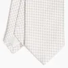 Beige Ceremonial Jacquard Silk Tie