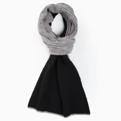 Black And Gray Dots Cashmere Neck Warmer