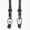 Black Leather Braces