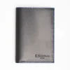 Black Leather Vertical Wallet