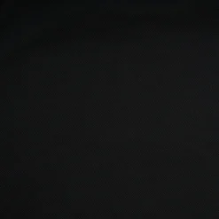 Black Short Sleeve Pique Cotton Polo