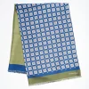 Blue And Green Double Silk Scarf