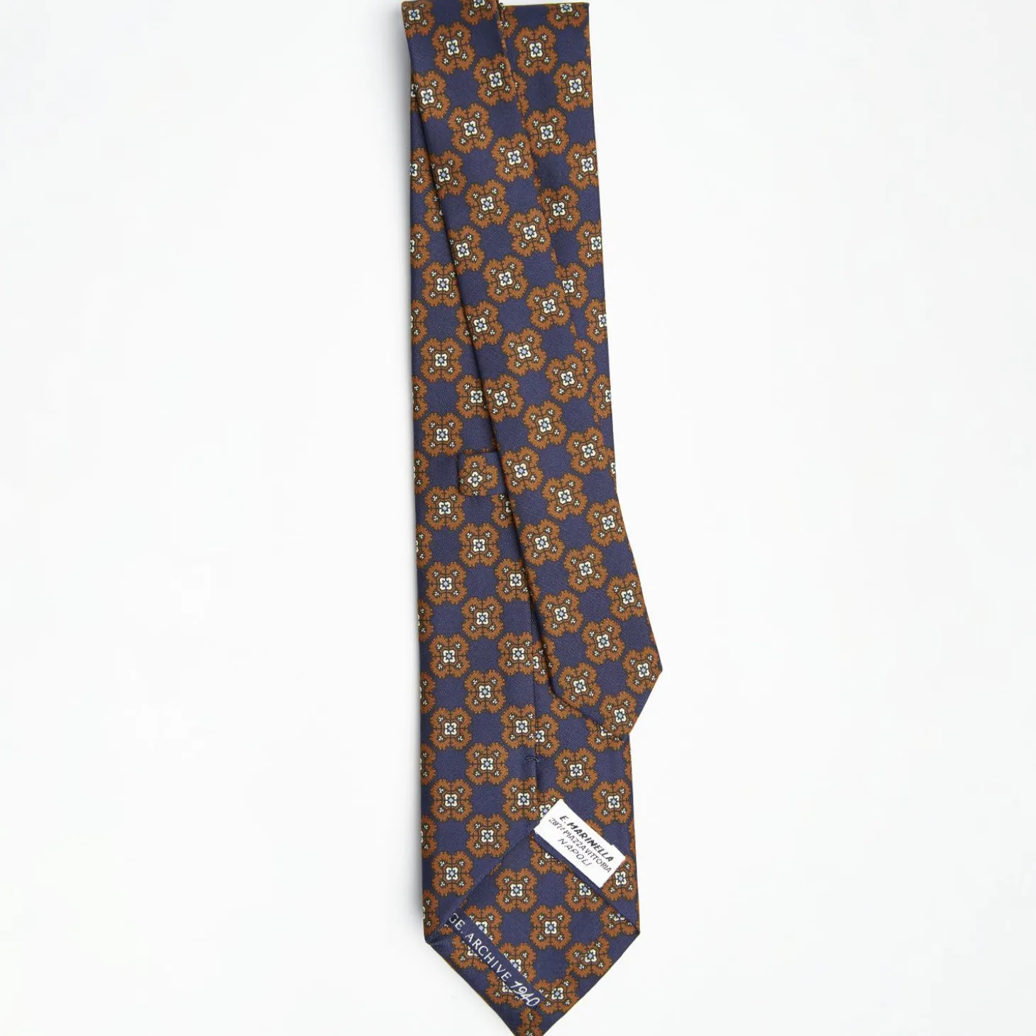 Blue Archivio Collection Silk Tie 1940_02