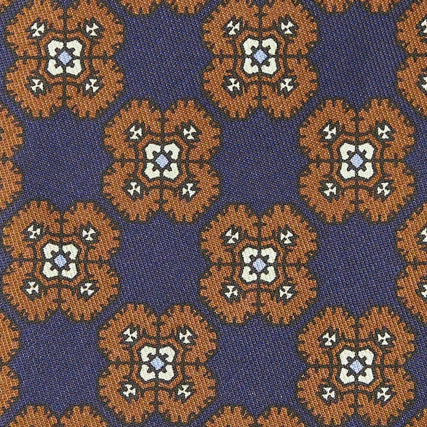 Blue Archivio Collection Silk Tie 1940_02