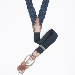 Blue Braided Braces