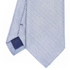 Blue Ceremonial Jacquard Silk Tie
