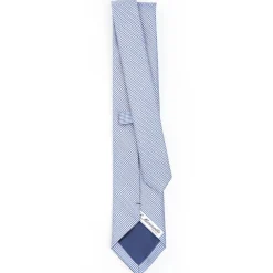 Blue Ceremonial Jacquard Silk Tie