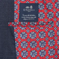 Blue Jacket With Lining Crafted By Pattern 1946 Archive Collection
