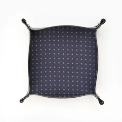 Blue Large Leather Vide00A0Poche