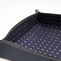Blue Large Leather Vide00A0Poche