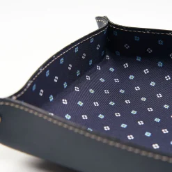 Blue Large Leather Vide00A0Poche
