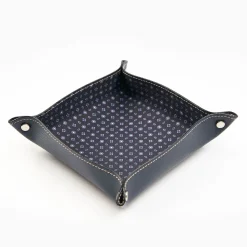 Blue Large Leather Vide00A0Poche