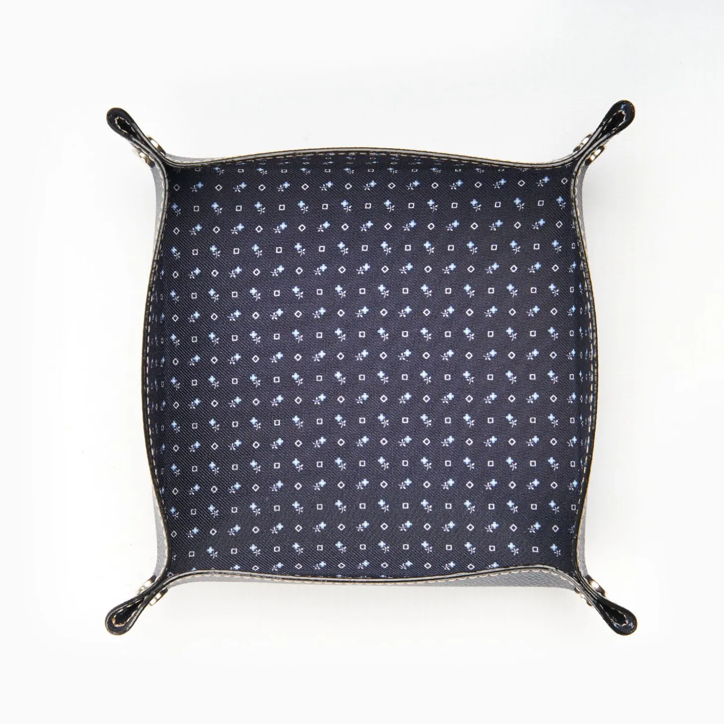 Blue Large Leather Vide00A0Poche