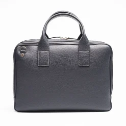 Blue Leather Briefcase