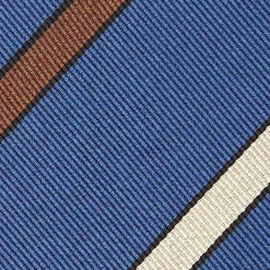 Blue Sartorial Striped Tie