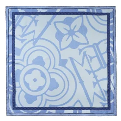 Blue Silk Scarf 90 - Archivio Inspiration 1961