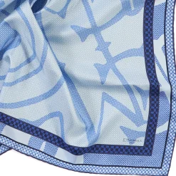 Blue Silk Scarf 90 - Archivio Inspiration 1961