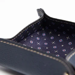 Blue Small Leather Vide00A0Poche