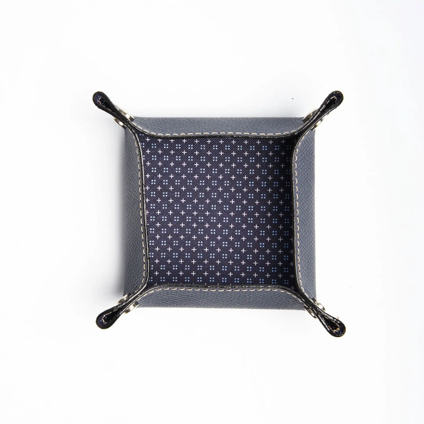 Blue Small Leather Vide00A0Poche