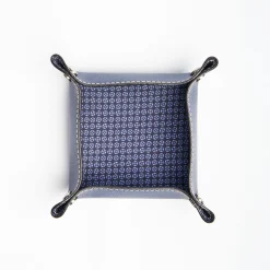 Blue Small Leather Vide00A0Poche