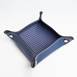 Blue Small Leather Vide00A0Poche