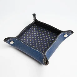 Blue Small Leather Vide00A0Poche
