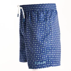 Blue Swim Shorts- Large Patterns