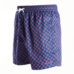 Blue Swim Shorts - Large Patterns