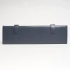 Blue Travel Tie Holder In Leather