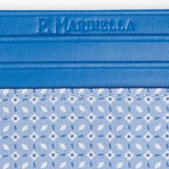 Bluette Leather And Silk Credit Card Holder - 5 Compartments