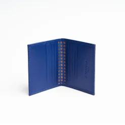 Bluette Leather Folding Card Holder - 10 Compartments