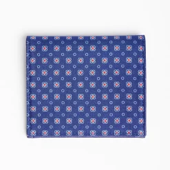 Bluette Small Wallet In Silk And Leather