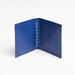 Bluette Small Wallet In Silk And Leather