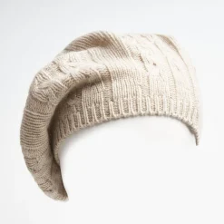 Braided Basque In Beige Cashmere