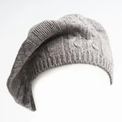 Braided Basque In Gray Cashmere