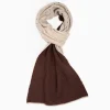 Brown And Beige Dots Cashmere Neck Warmer