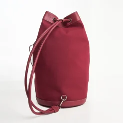Burgubdy Gian Beach Bag