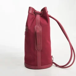 Burgubdy Gian Beach Bag