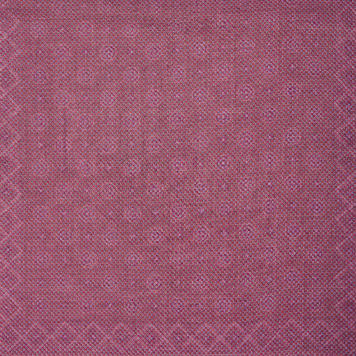 Burgundy Double Patterned Wool And Silk Scarf