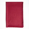 Burgundy Em Logo Scarf Em Logo Scarf In Wool And Cashmere