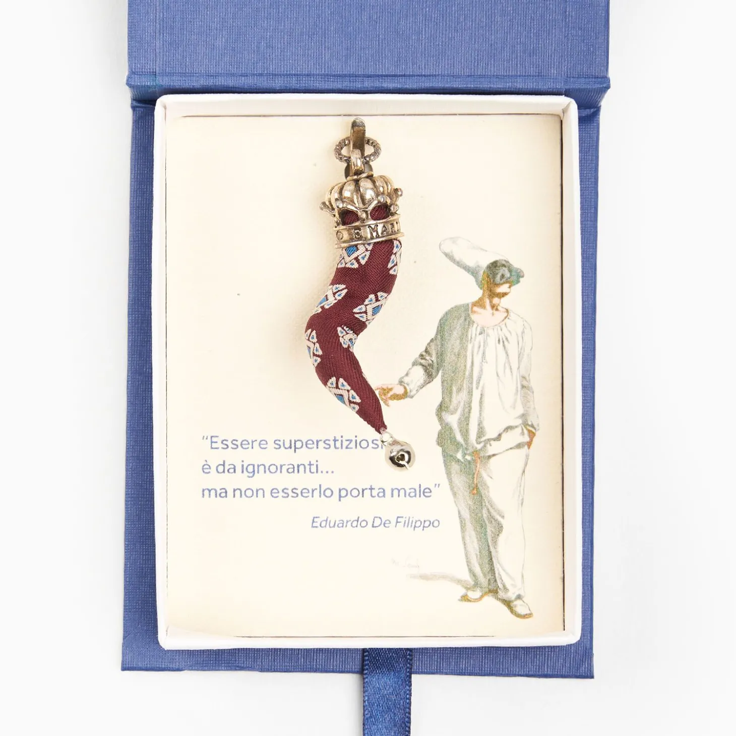 Burgundy Good-Luck Charm