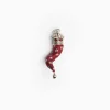 Burgundy Good-Luck Charm