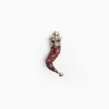 Burgundy Good-Luck Charm