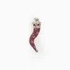 Burgundy Good-Luck Charm