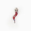 Burgundy Good-Luck Charm