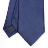 Cerimonial Solid Blue Silk Satin Tie