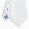 Cerimonial Solid Light Blue Silk Satin Tie