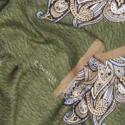 Cotton And Linen Stole
